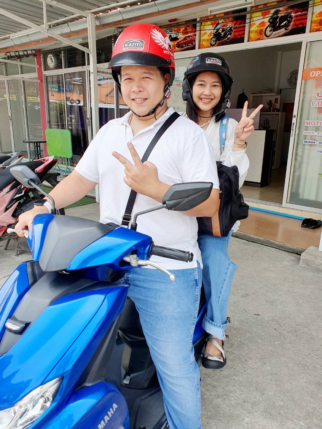 JK รถมอเตอร์ไซค์ให้เช่า(หน้าสถานีรถไฟหัวหิน)