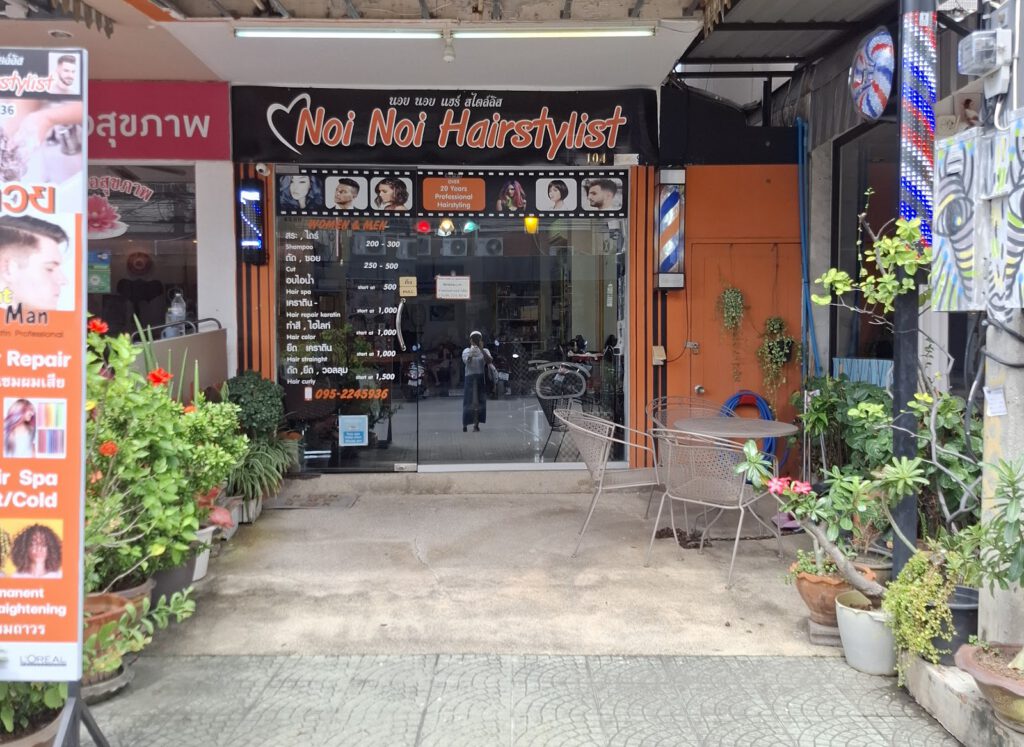Noi Noi Hairstylist. Best Hairdresser in Hua Hin